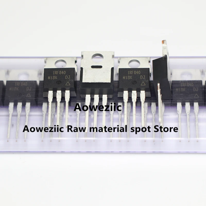 Aoweziic 2023+ 100% New Imported Original IRF640PBF IRF640 IRF740PBF IRF740 IRF840PBF IRF840 TO-220 MOS FET 10A 400V 8A 500