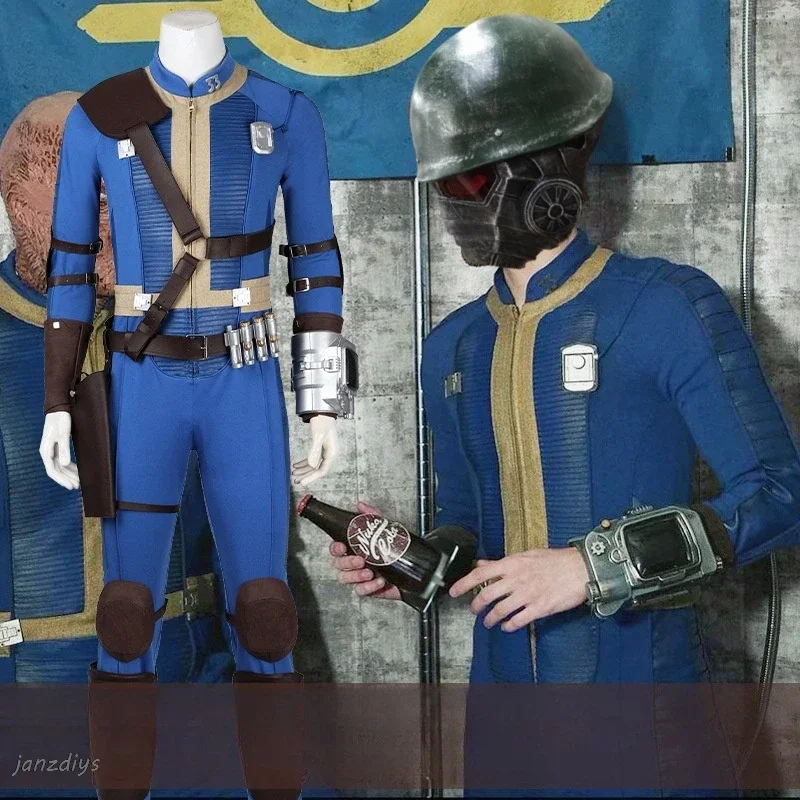 Male Survivor Suit Man Fall Cos Out Cosplay Sole Survivor Vault 33 and Custom Number Suit Full Set and Individual Items Are Sold