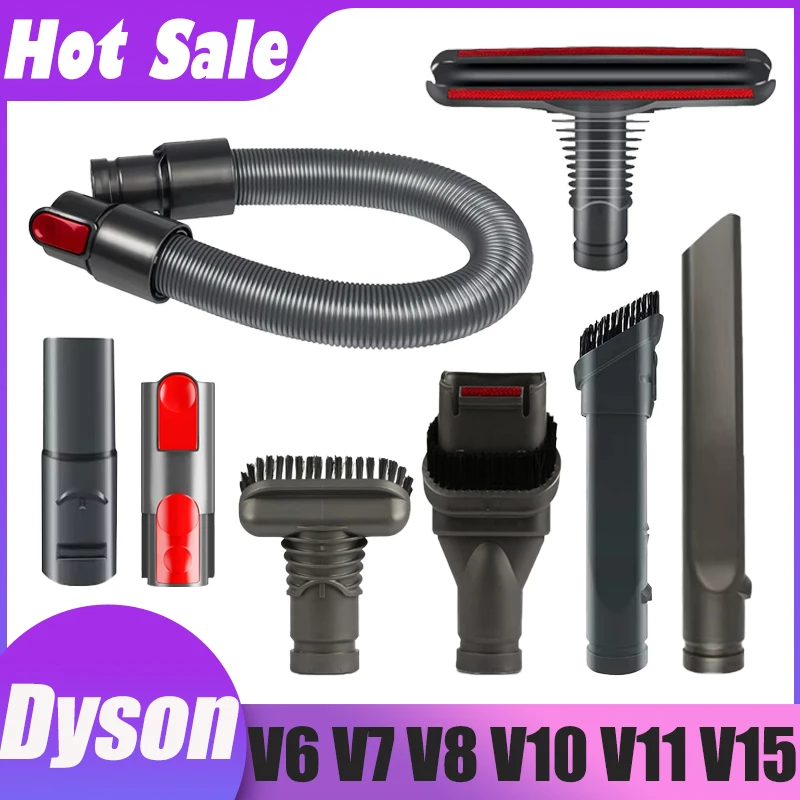 For Dyson V7 V8 V10 V11 V15 and V6 DC Series Vacuum Cleaner Brush Kit Tool Replacement Suction Head Spare Parts Kits Accessories