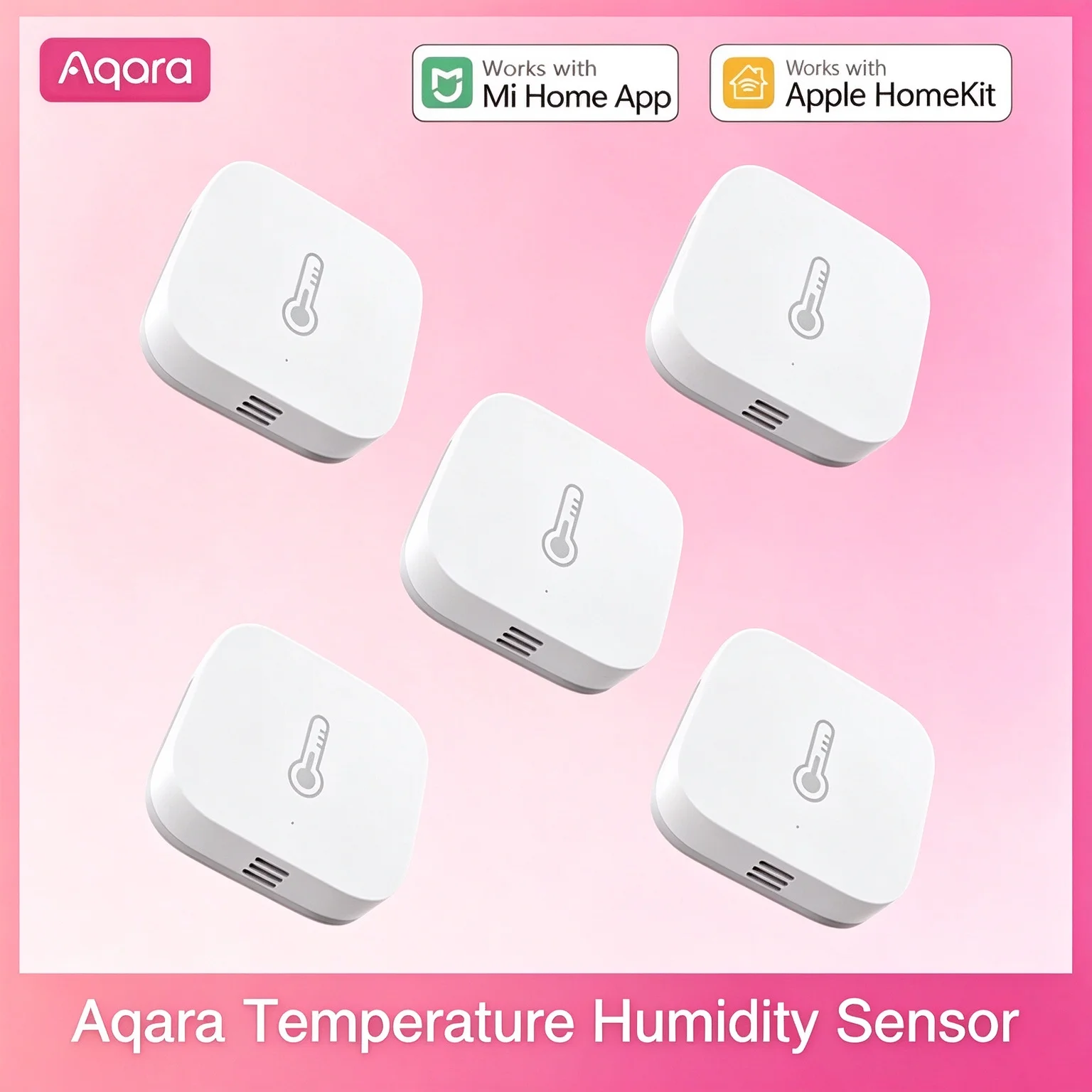 Aqara Zigbee Temperature Humidity Air Pressure Environment Sensor Environment Monitor Smart Home For Xiaomi Mi Home Homekit APP