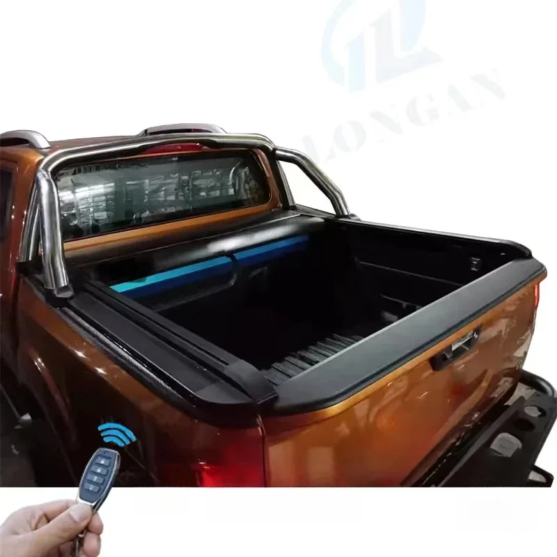 Factory hot sale Retractle Manual Roller Lid Tonneau Cover Pickup Truck Bed Cover For Sierra - .FT
