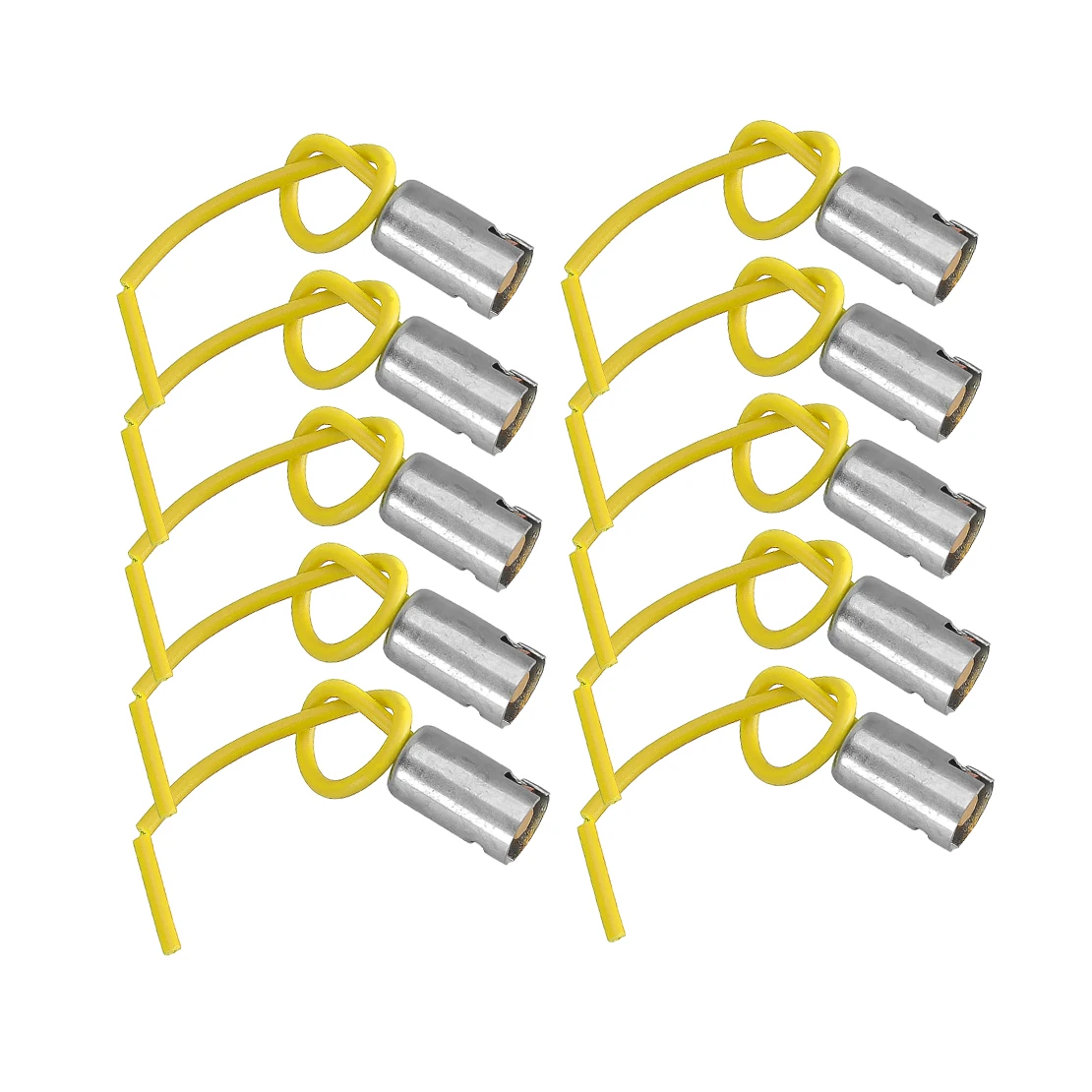 10Pcs BA9S Universal Car Auto Truck SUV Light Bulb Sockets Holders Bases Connectors With Wire