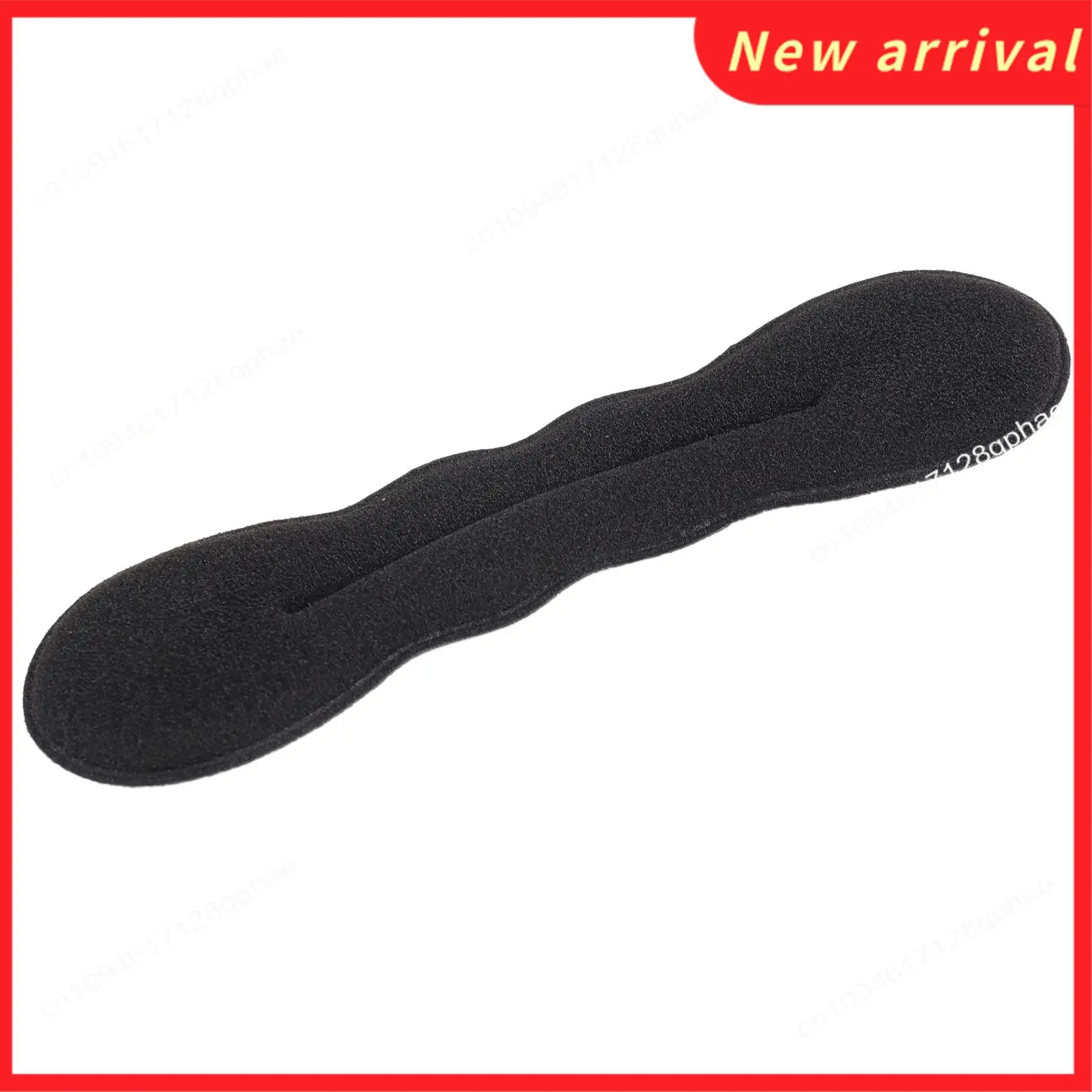 صانع الكعك السحري N89R (2 صغير، 2 كبير) إسفنجة إسفنجية لتشكيل الشعر (أسود)