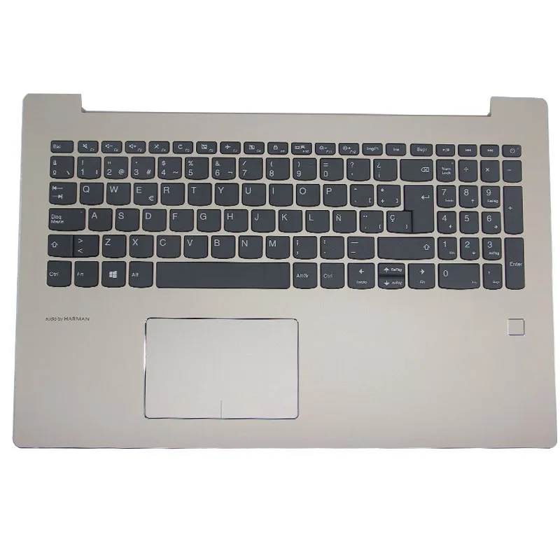 ForThe New Lenovo Tide 5000 Ideapad 520-15 Palm Pad Keyboard Golden Spanish Carriage Return 5CB0N98801