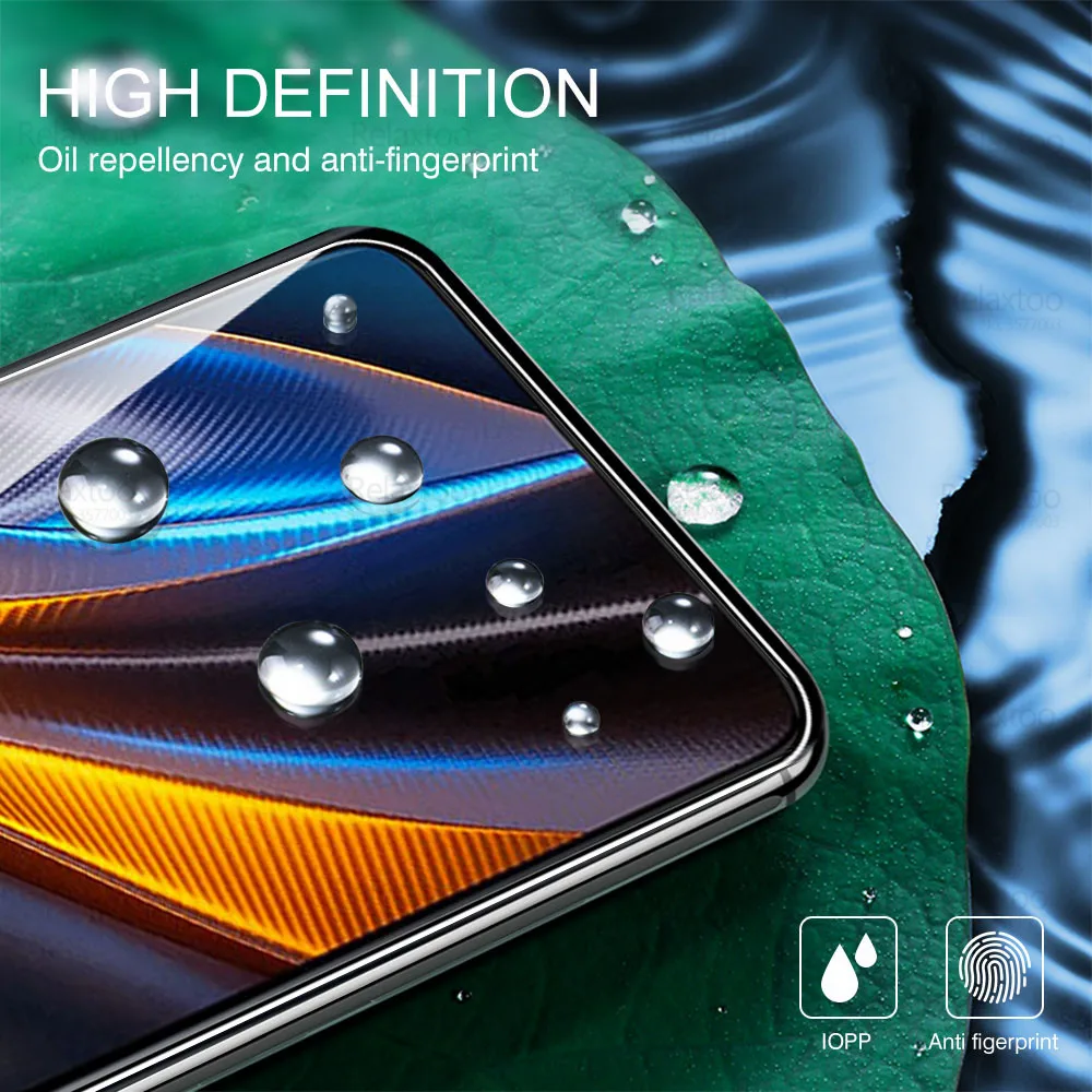 2pcs Protective Tempered Glass For Poco X4 GT F4 5G M3 Pro X3 NFC F3 F1 Pocco Little X M 3 F 4 Screen Protector Armor Cover Film