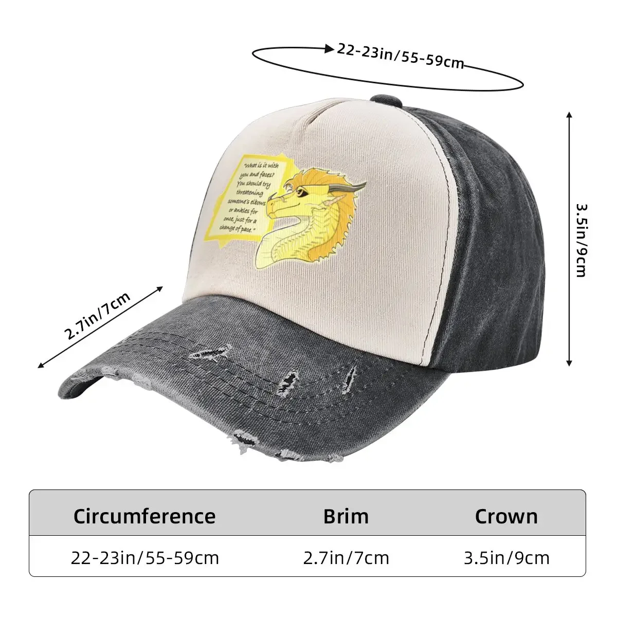 Qibli Quote [UPDATED] Baseball Cap Luxury Man Hat Rave summer hat Hip Hop Women's Golf Wear Men's