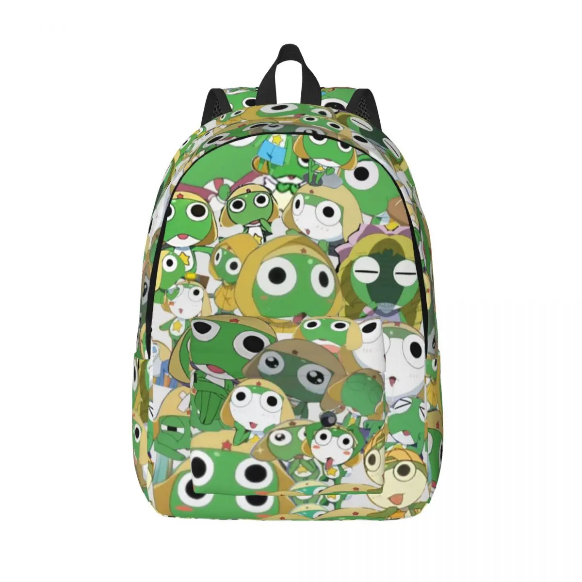 

Крутой рюкзак Keroros Frog Cartoon, спортивный студенческий деловой рюкзак для мужчин и женщин, холщовые сумки для ноутбуков