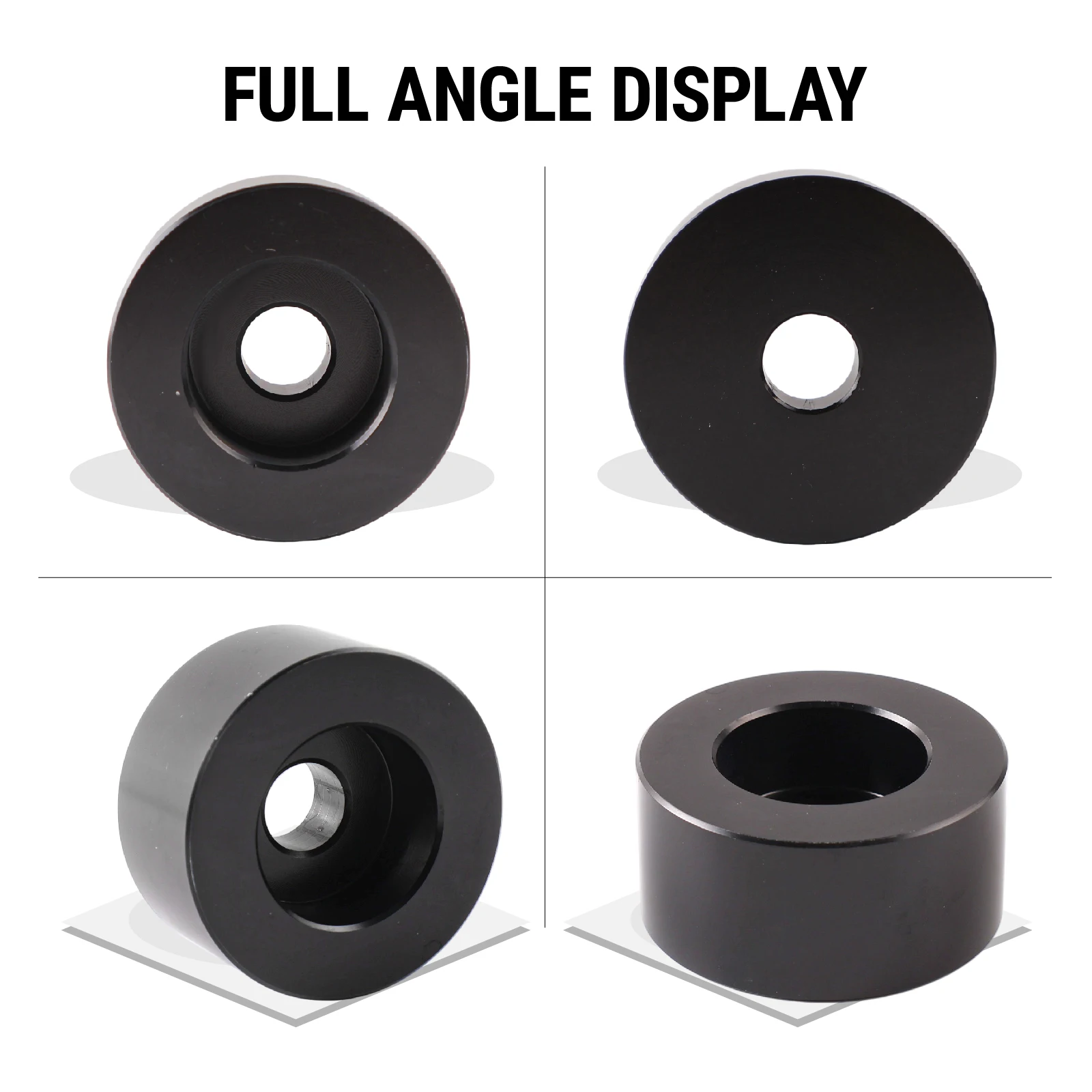 PIKBUK For Drifting / Track / Race Aluminum Drifting Race Solid Differential Mount Bushings For NISSAN SILVIA S14 S15 200SX