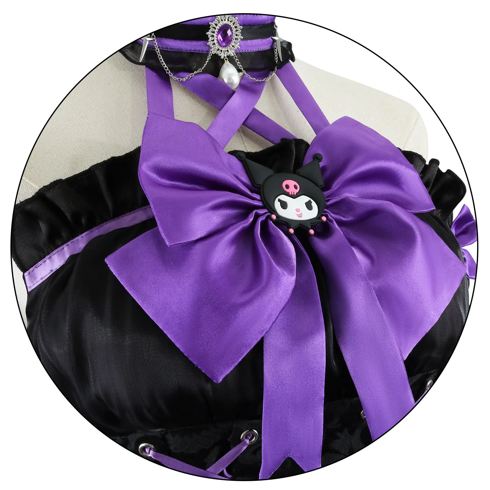 Sangrenta Queen Mary Cosplay Fantasias, Vestido Lolita, Fantasia de Halloween, Anime Uniforme, Battle Royale Jogo