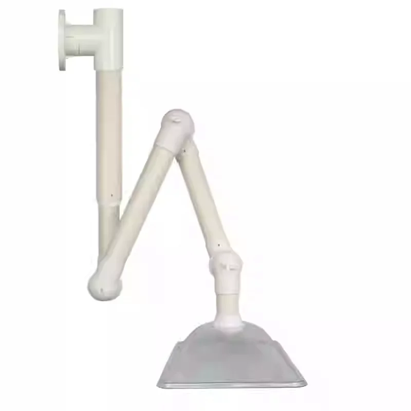 Moxibustion Universal Exhaust Hood PP Three-section Pipe Exhaust Suction Hood Ventilation Device Bell Mouth Exhaust Pipe