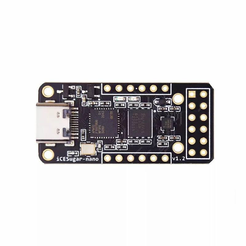 A99E-RISC-V Open Source Icesugar-Nano FPGA Development Board Ice40lp1k Icelink Debugger Standard PMOD Connectors