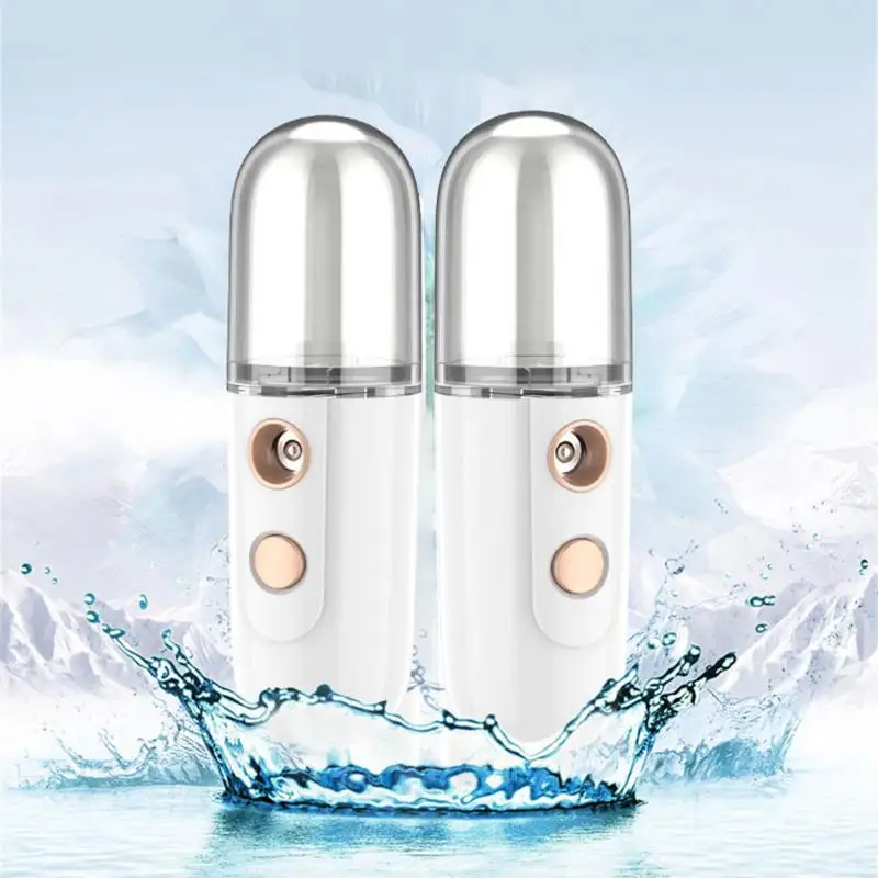 

Nano Spray Water Replenishing Instrument Small Portable Water Replenishing Device Beauty Humidifier Hand-held Cold Spray