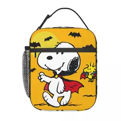 Accessori Lunch Bag Bat Dog chiusura con cerniera Peanuts Snoopy per ufficio di lavoro Picnic Storage bambini