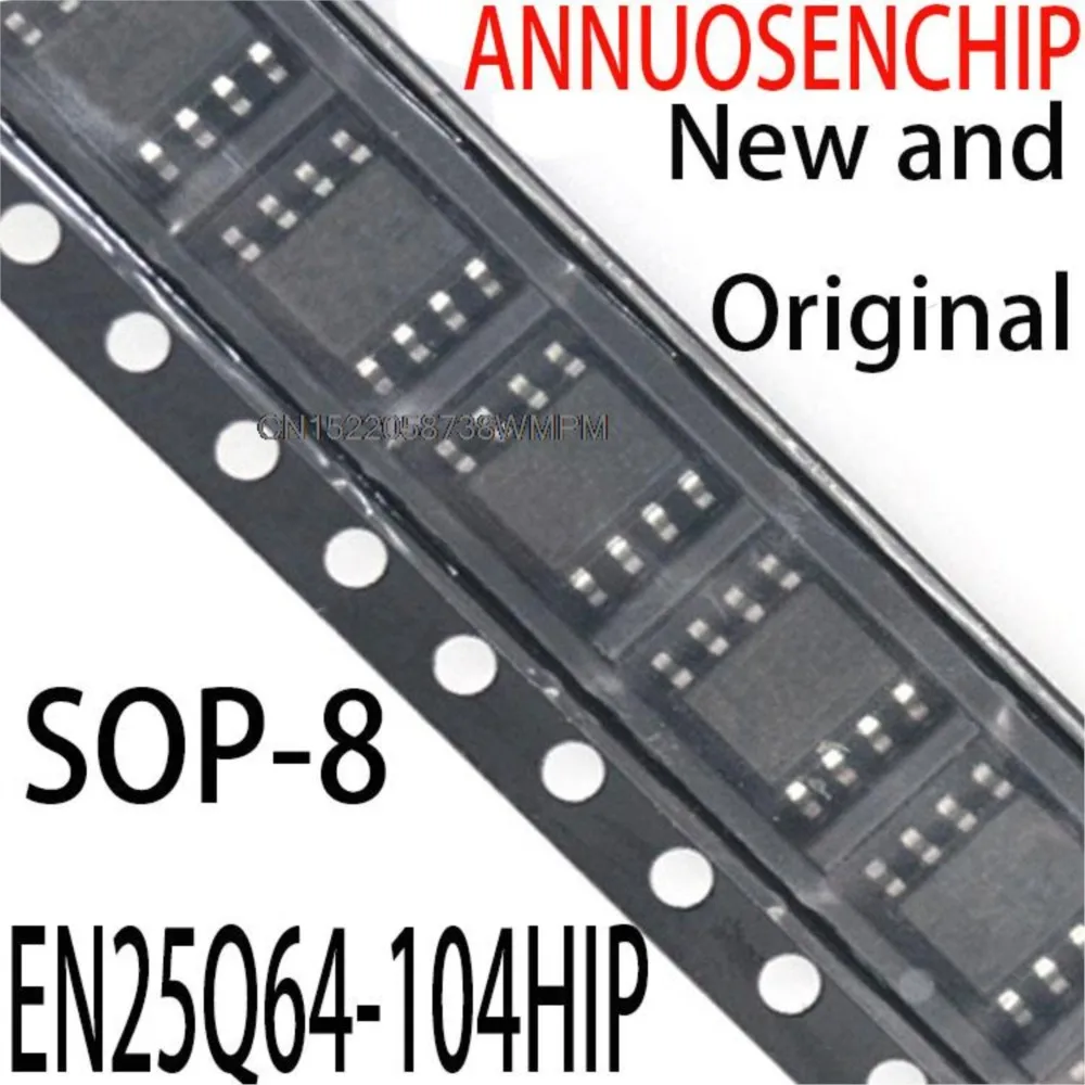 50PCS New and Original SMD EN25Q64-104 Q64-104HIP SOP-8 EN25Q64-104HIP