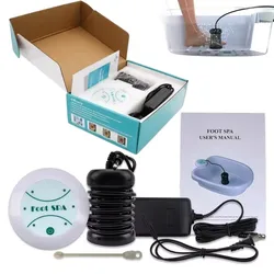 Detox Ionic Foot Spa Bath Machine for Foot Bath Ion Detoxifier Massager Relaxation Pedicure Footspa Massage Therapy Arrays Aqua