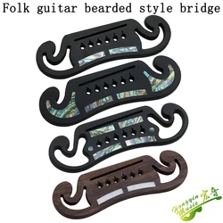 42-43 Inch SJ  Jumbo Guitar Bridge Drilling Professional Replacement Parts Rosewood