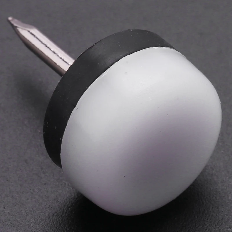 مسمار على النايلون المنزلق وسادة ، سميكة الأثاث الإنزلاق ، حامي الكلمة ل الساق الخشبية ، كرسي ، الجدول ، أريكة ، 18 مللي متر أو 0.7 بوصة ، 40 قطعة