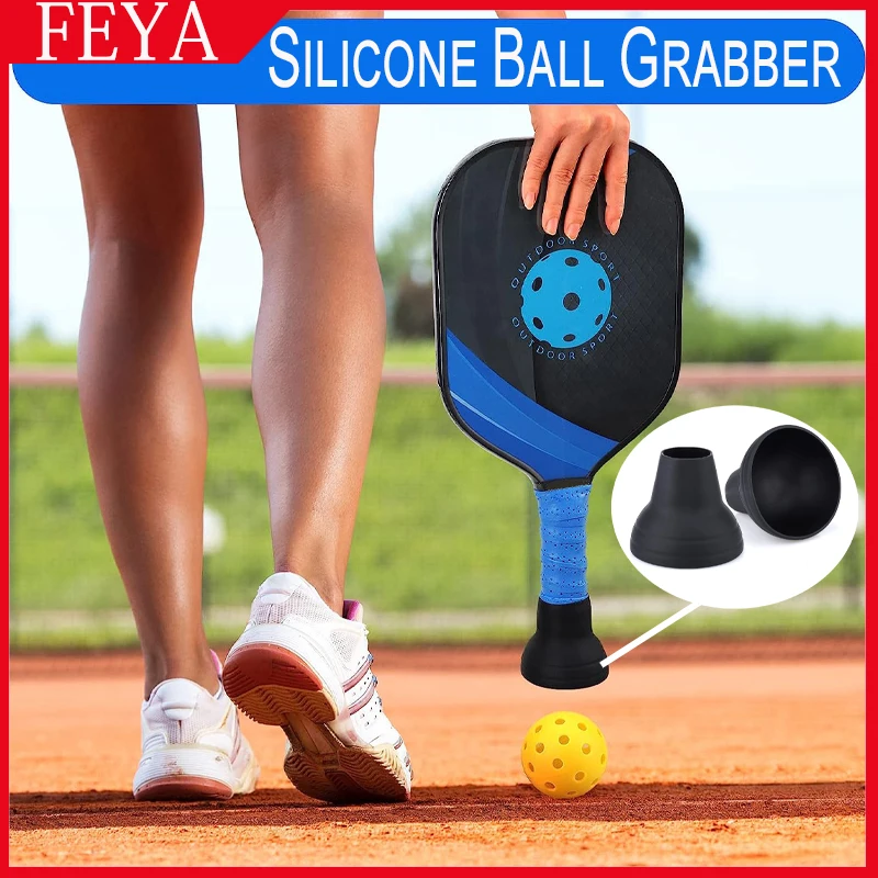 

Силиконовый захват для шариков FEYA для лопаток для пиклбола, супер дизайн на присоске, легко восстановить аксессуары для пиклбола