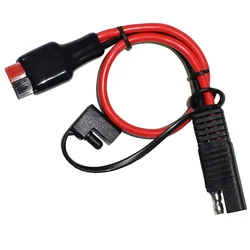 30CM SAE Connectors with 30AMP Powerpole Connectors 12AWG Cable