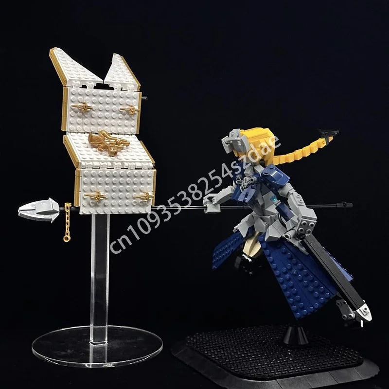 

605 шт. MOC Fate Grand Order Jeanne D Arc Systemed Модель Строительные блоки Сборка DIY Идея Рождественский подарок Образовательная игрушка Кирпич