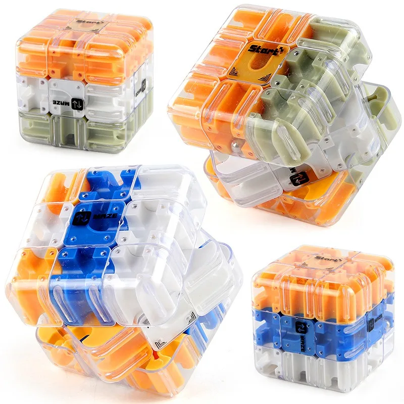 3D Doolhof Kubus Uitdaging Intelligentie Onderwijs Speelgoed Balansbal