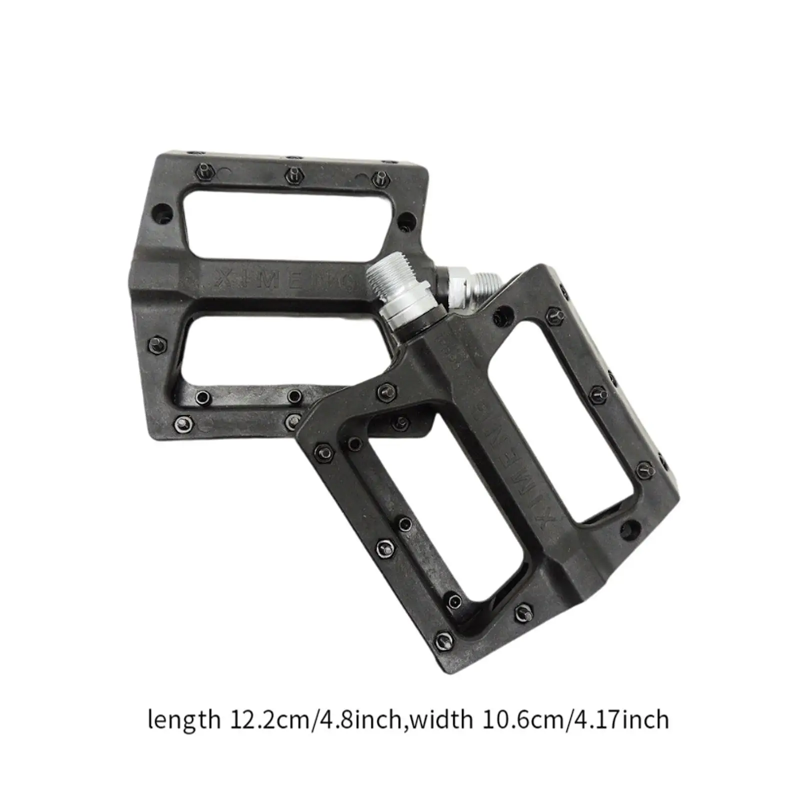 2 قطعة دواسات الدراجة الجبلية قوي المضادة للانزلاق خفيفة العملي دراجة واسعة الدواسات المسطحة لدراجة الطريق الكبار الدراجات اكسسوارات #6