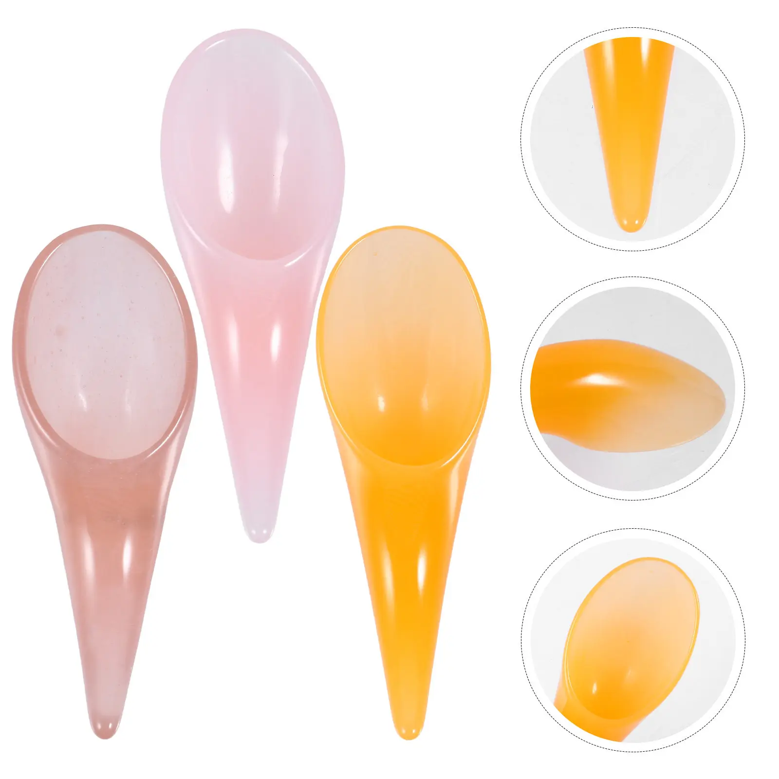 

3Pcs Delicate Resin Gua Sha Scraping Board Professional Beauty Massage Tool Facial Skin Care Hydrating Nourishing Spa Supply