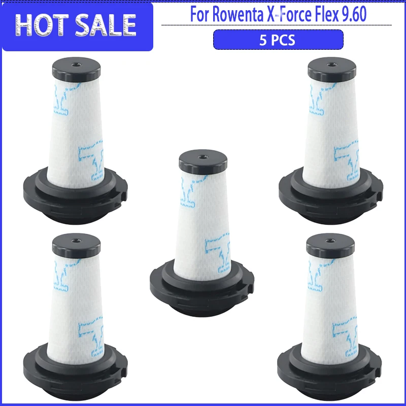 Compatible for ( Rowenta X-Force Flex 9.60 / X-Nano ) Hepa Filter ZR009010 Parts Accessories