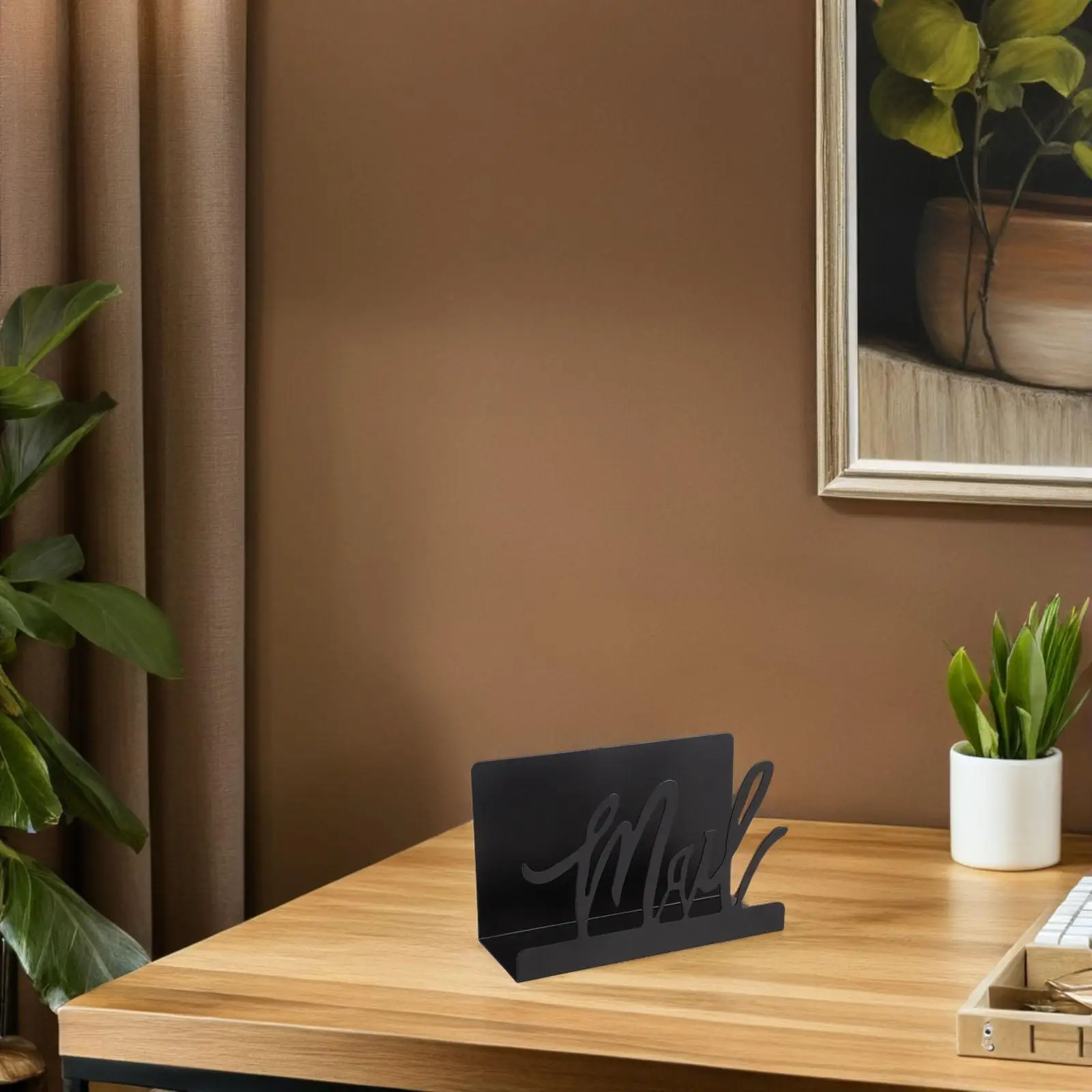 ブラックメタルホルダーデスクファイルオーガナイザーヴィンテージペーパーマネージャースタンディング収納ラックファイルオーガナイザーデスクオフィス用品