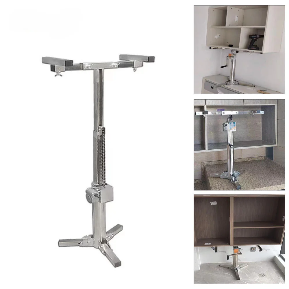 

Multifunctional Wall Cabinet Mounting Bracket Installation Shenqi Stainless Steel Load-bearing Portable Lifting Platform