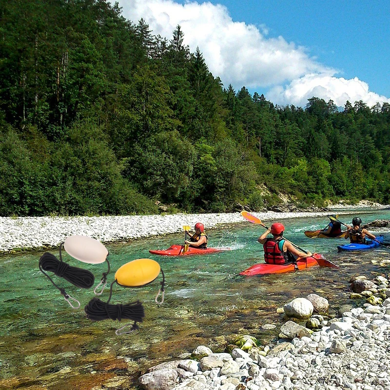 カヤックドリフトアンカー牽引ライン 9.1 メートル/30FT ロングナイロンロープ海ドローグアンカーフロートクリップバックル付きボートヨットカヌーアクセサリー