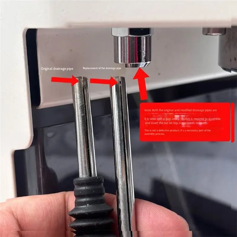 A84G-For Gaggia Classic Pro Espresso Coffee Machine Upgrade Kit- Low Profile Thin Drip Tray& Spring Modification Parts