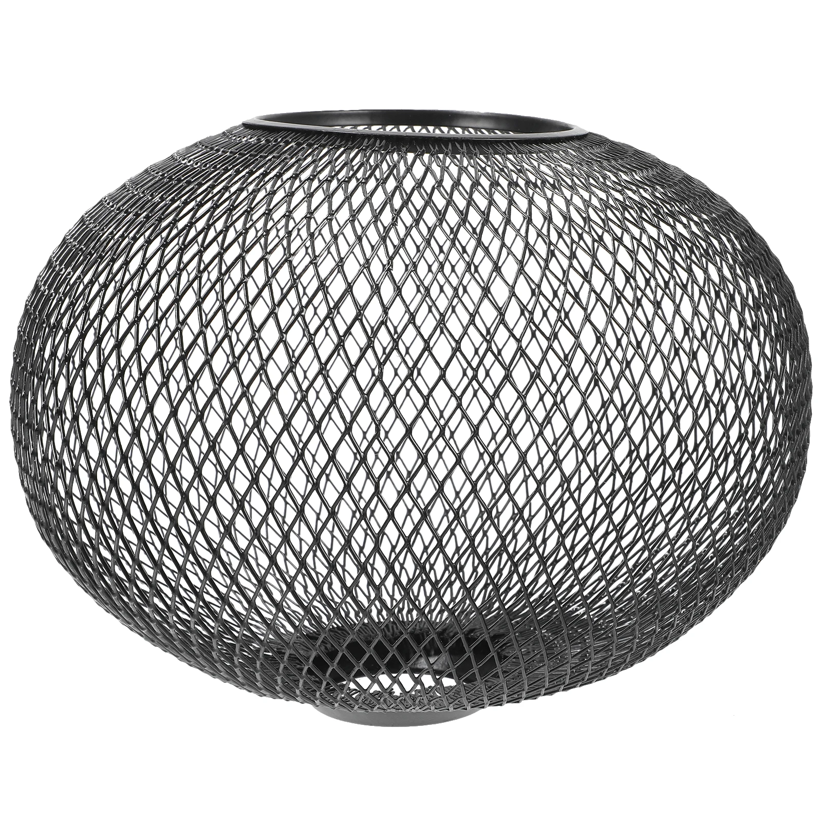 

Hollow Iron Pendant Light Shade Replacement Lampshade For Hanging Lamp Bulb Cage Guard Lighting Accessories Ceiling Lamp