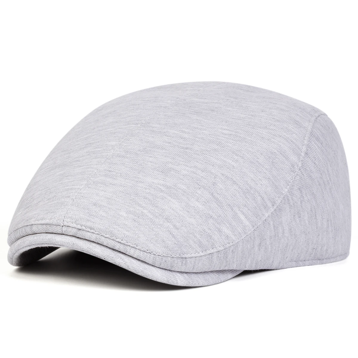 Unisex Einfarbige Newsboy-Mützen Britische Malermützen Herbst- und Winter-Baskenmützen Flache Schirmmützen Hip-Hop-Baskenmützen – Detail 6