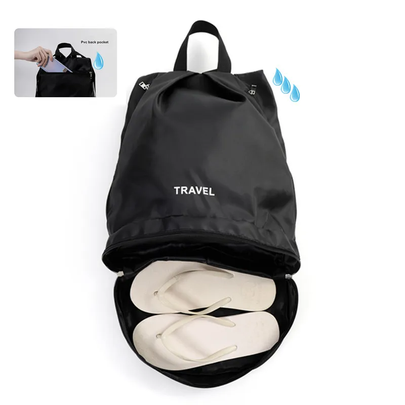 Beach Backpack Waterproof Swimming Wet Pouch Pool Swimsuit Bathing Sack For Men Fitness Accessories Packing Women Sports Bags