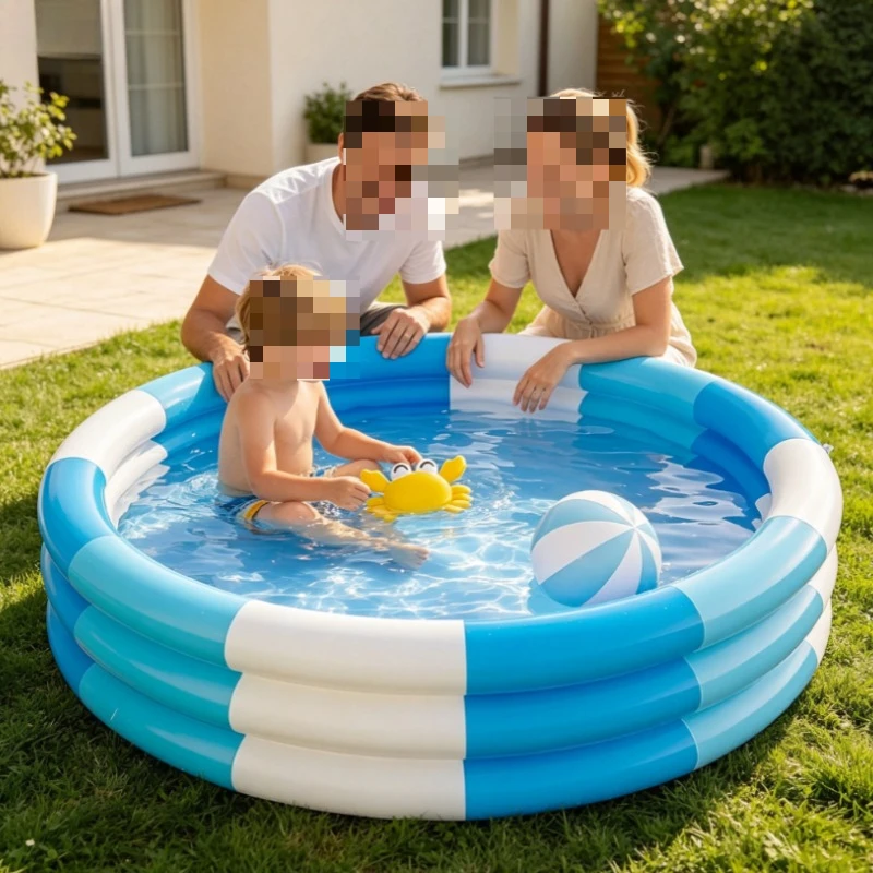 1PC-Pool party/household outdoor inflatable water interactive paddling pool, outdoor folding swimming pool