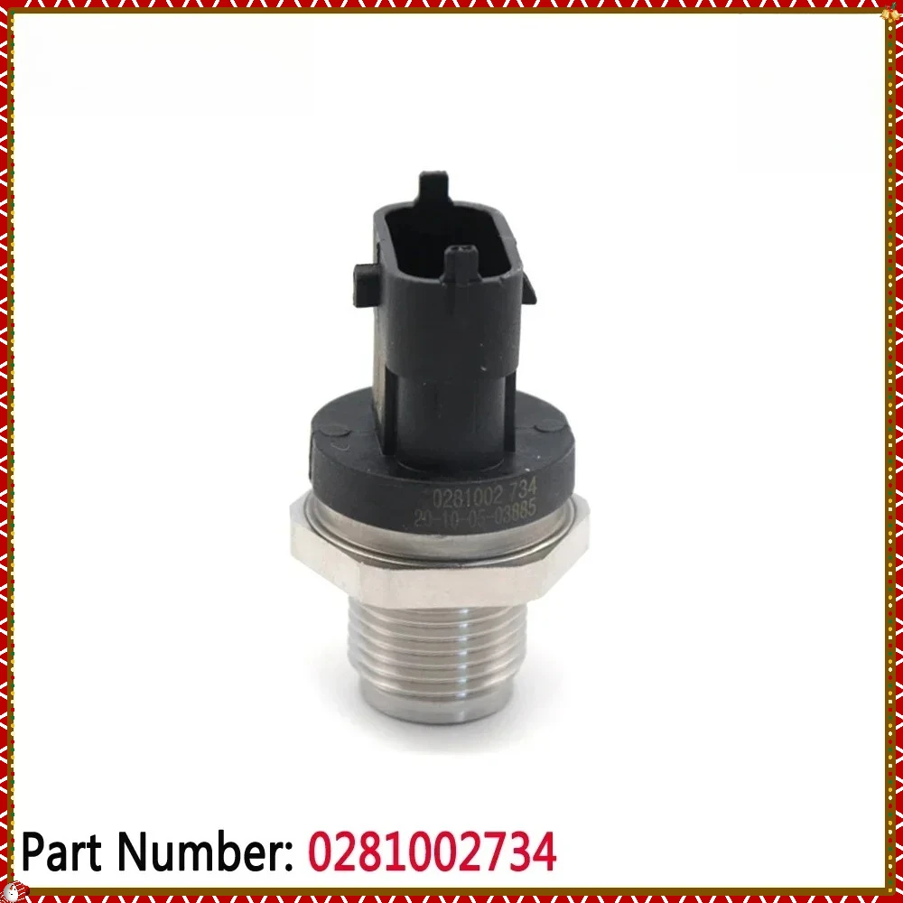 0281002734 pour ALFA ROMEO 147 LANCIA LYBRA HOLLAND T6 121 143 154 163 Rail de carburant de voiture capteur de pression de régulateur élevé vanne commune