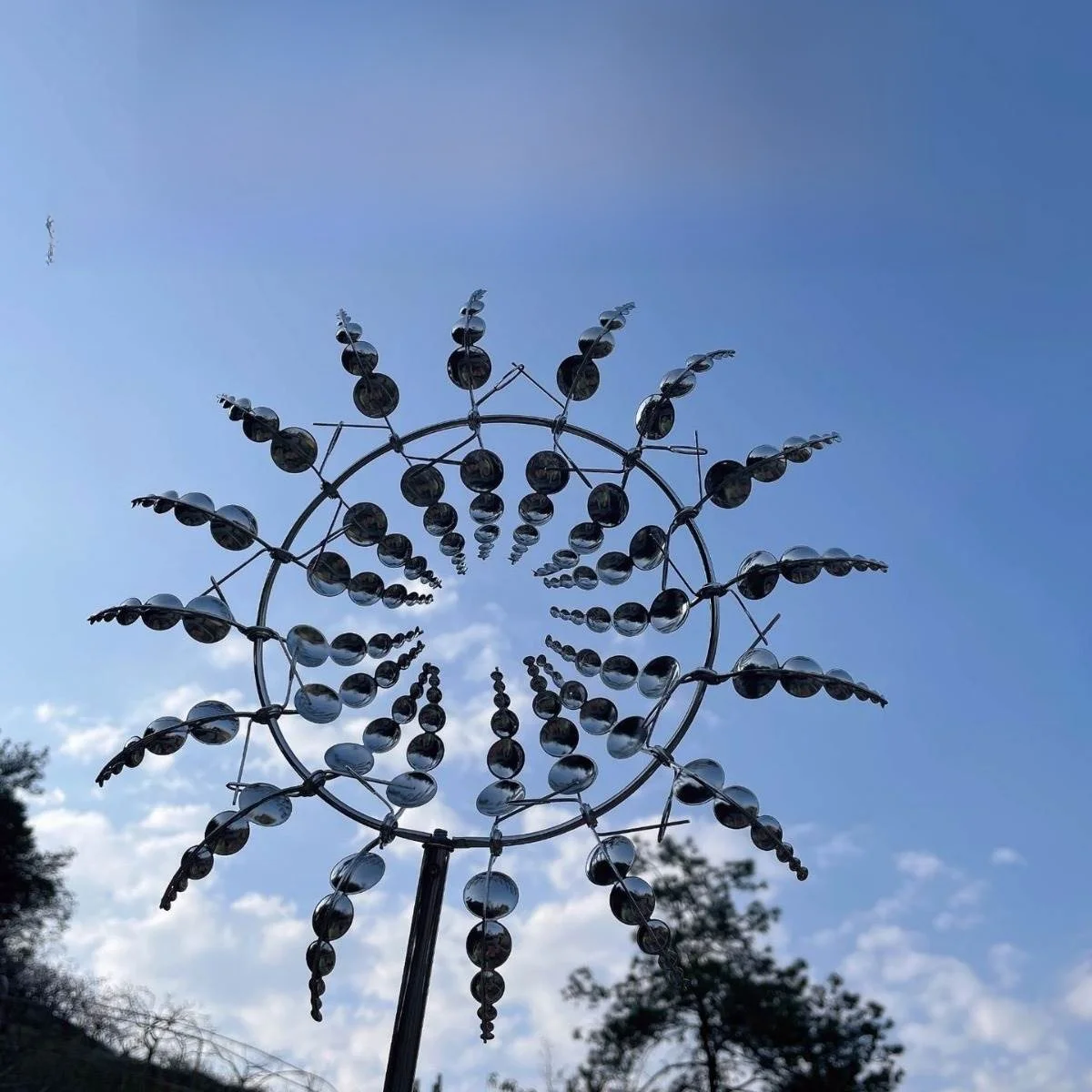 

Creative Outdoor Metal Iron Art Windmill Cross-Border Garden Decorations Country Sle Home Decorations New Arrival