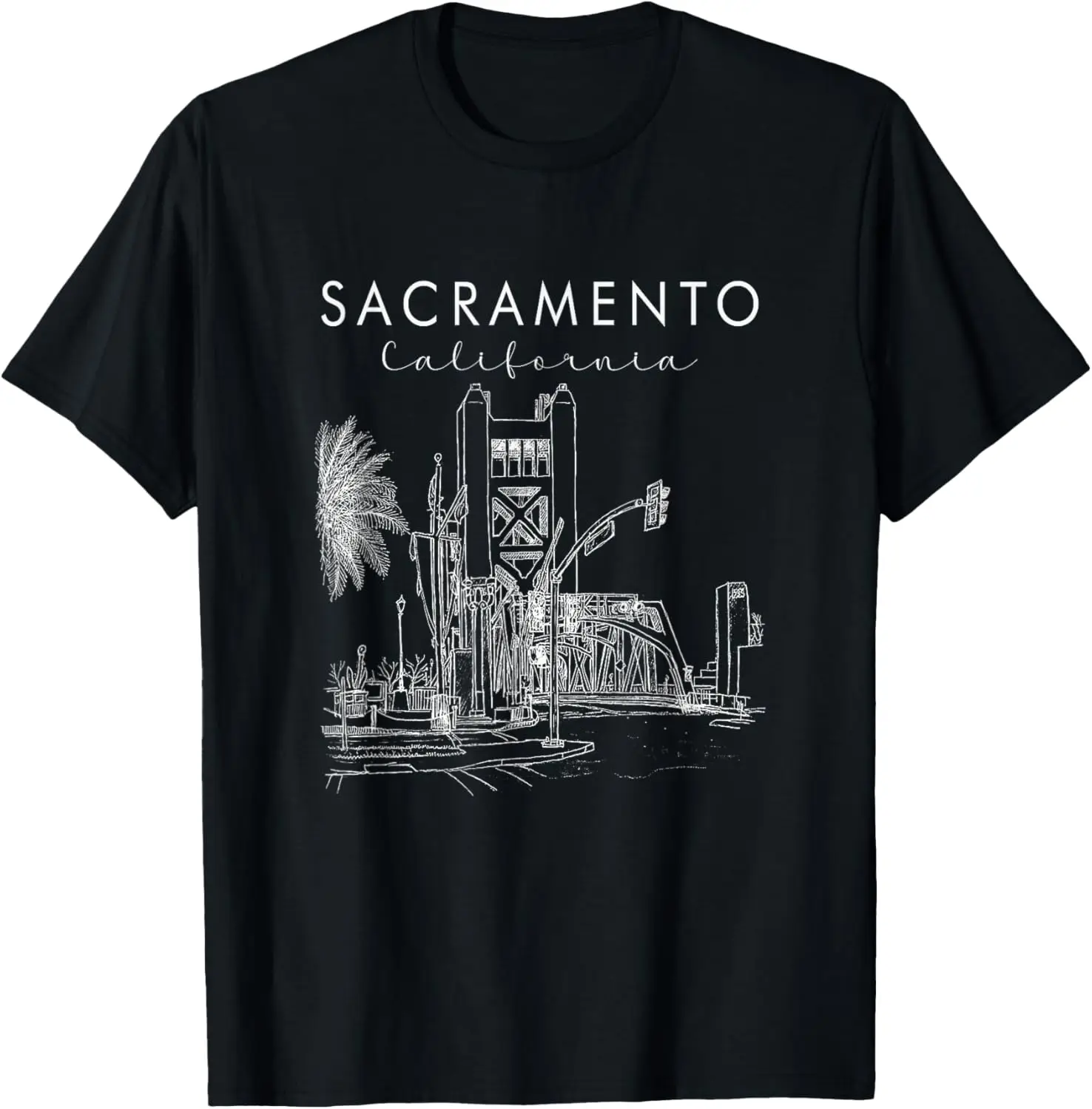 

Sacramento California State Traveling Sacramento Travel T-Shirt