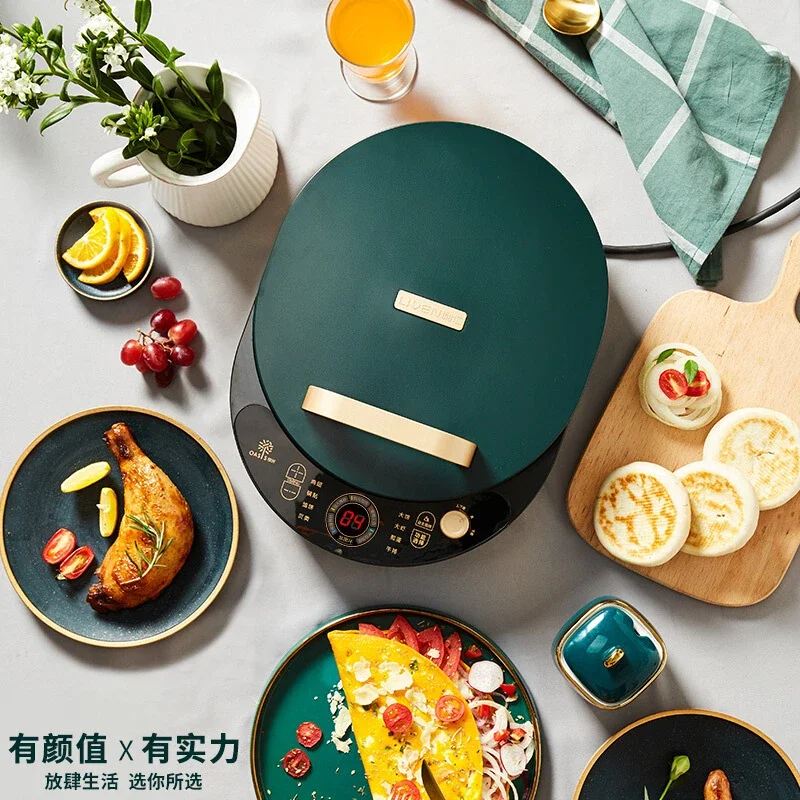 Electric Baking Pan Double-sided Heating Pancake Pan Grilling Machine Deepening Baking Tray Sandwich Breakfast Machine