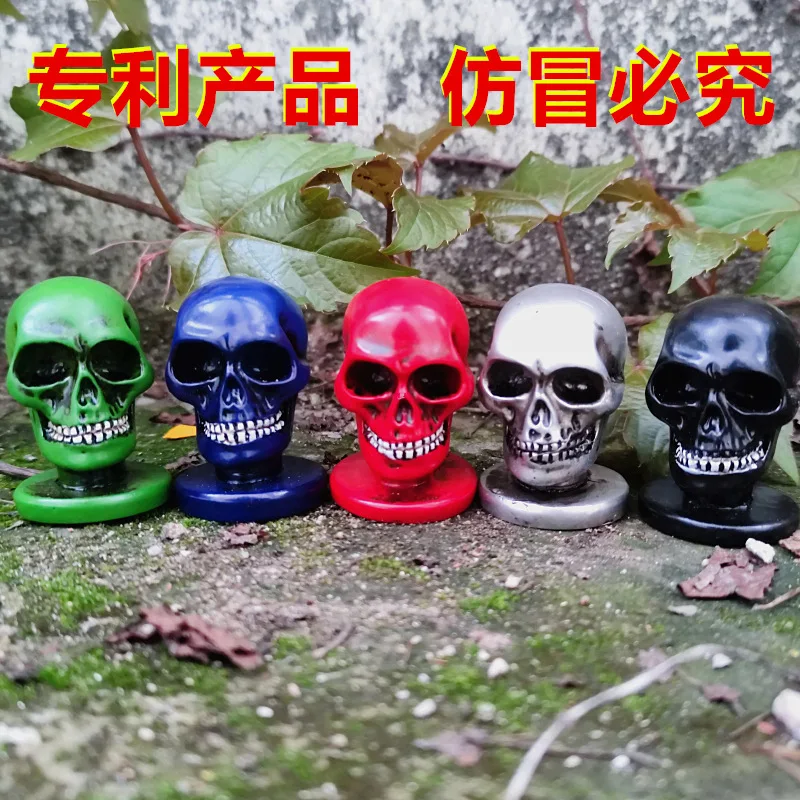 

Hot Skull Halloween Head Skeleton Psychological Sandbox Sandware Sacrificial Shooting Magic Props Ornament