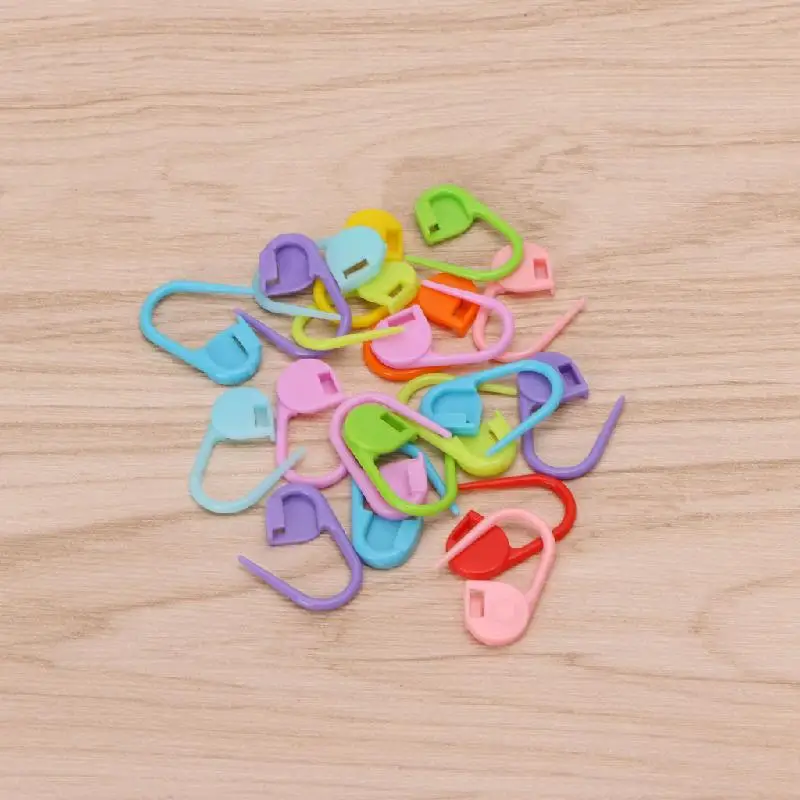 Marker Crochet 20Pcs Large Eye Sewing Needles Stitch Markers for Beginners Woven Crafts Attachment