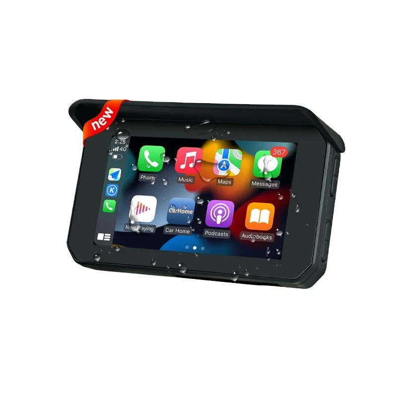 

Lancol Dual for Bluetooth GPS Navigator for Motorcycles Waterproof HUD with Carplay Integration