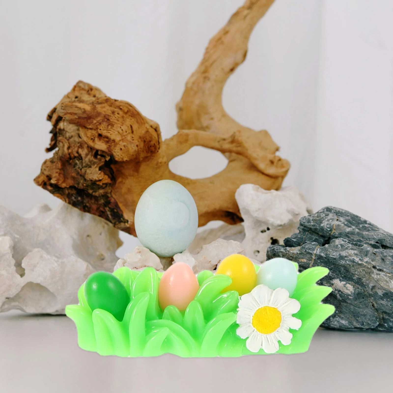 

10 Pcs Decorations Mini Figurines Cute Resin Rabbit Statuette Desktop Micro L Easter Decorations Figurine scape Crafts