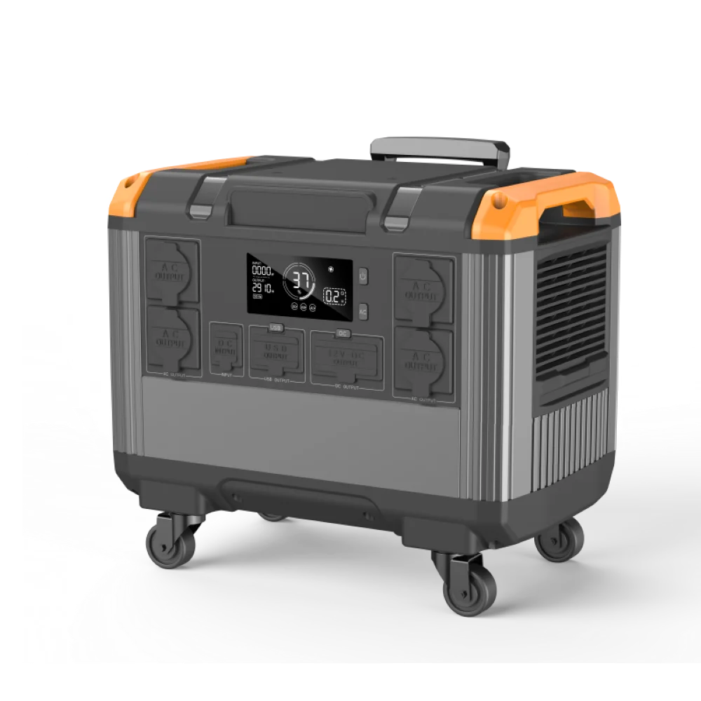Solar Generator Set 3000 Watt Solar Generator for Home 200 Watt Monocrystalline Silicon Solar Panel Power Station