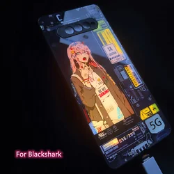 Luminous Call Light Original Case For Xiaomi Black Shark 4 4s 5 Pro 5RS LED Flash Shockproof Phone Cover Coque Fundas