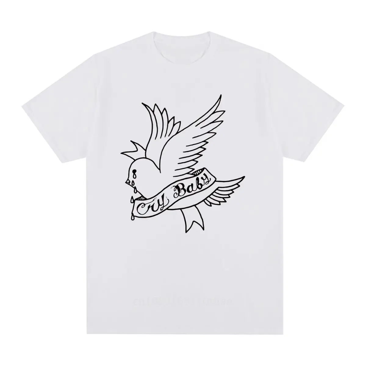 Lil Peep Cry Baby Vintage T-shirt Angel Cotton Men T Shirt New Tee Tshirt Womens Tops