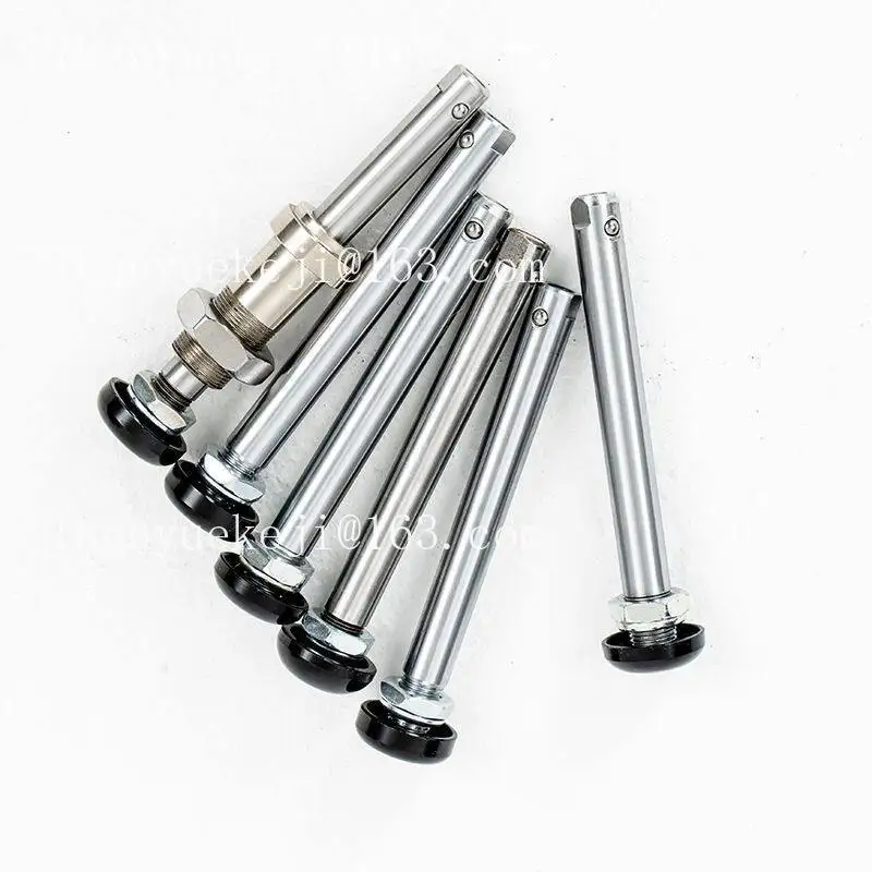 12/12.7mm Quick Release Wheelchair Axle Pin, Rear Wheel Replacement for Walker & Rollator