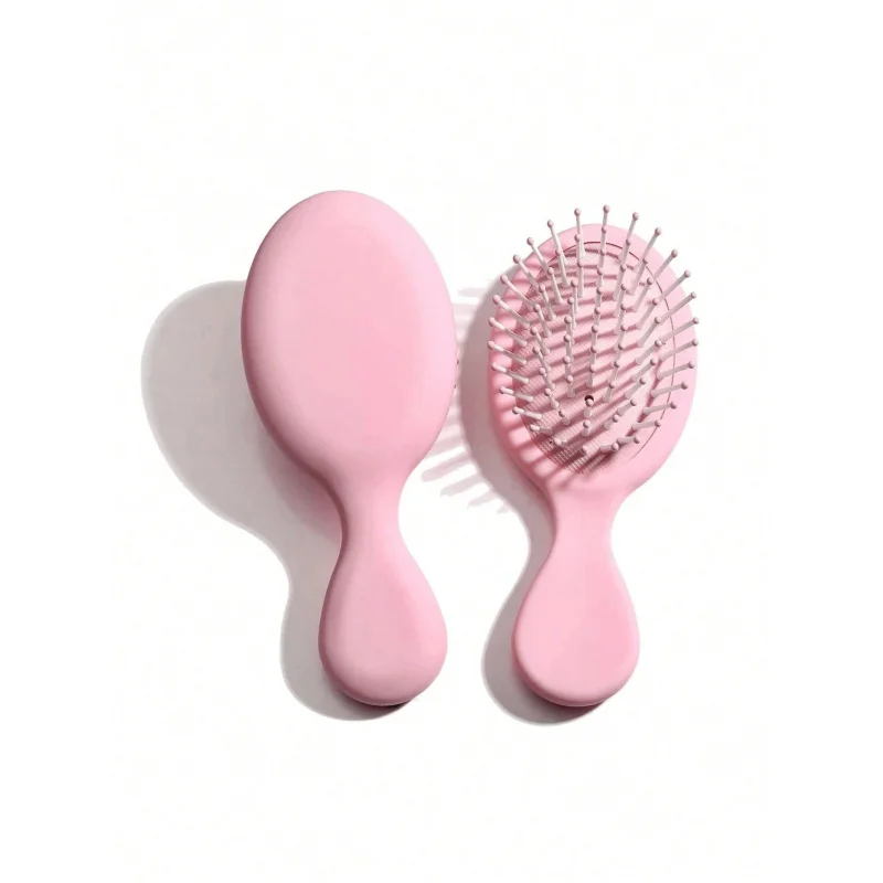 

Macaron Cushion Brush Single Girl Портативная массажная расческа для путешествий и домашнего использования Маленькая расческа Антистатическая мини-расческа с подушкой безопасности 3 Портативный Ai