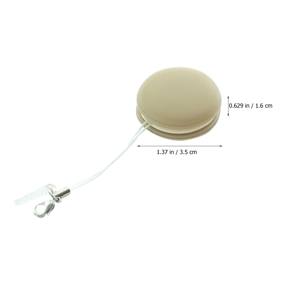 

2Pcs Screen Cleaner Macaron Shape Double Sided Microfiber Cloth Phone Glasses Camera Lens Cleaner Portable Key Ring